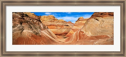 Framed Canyon on a landscape, Vermillion Cliffs, Arizona, USA Print