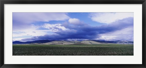 Framed Montana Sky Print