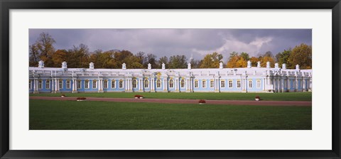 Framed Section of Catherine Palace, Pushkin, St. Petersburg, Russia Print