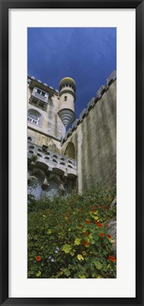 Framed Low angle view of a palace, Palacio De Pina, Sintra, Estremadura, Portugal Print