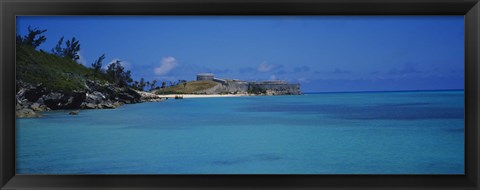 Framed Fortress at the waterfront, Fort St. Catherine, St. George, Bermuda Print