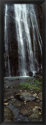 Framed Waterfall, Barranco del Infierno, Canary Islands, Spain Print