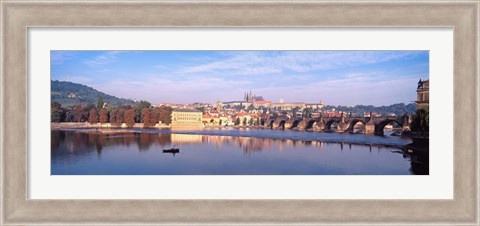 Framed Charles Bridge, Prague, Czech Republic Print