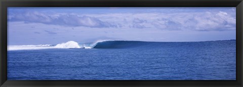 Framed Waves in the sea, Indonesia Print