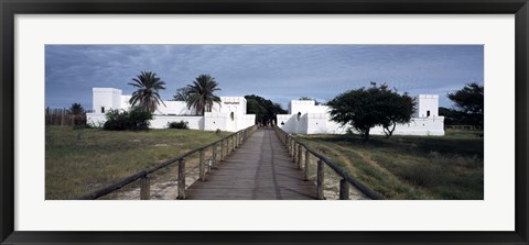 Framed Lodge, Fort Namutoni, Etosha National Park, Kunene Region, Namibia Print