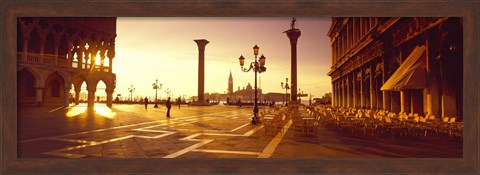 Framed Saint Mark Square, Venice, Italy Print