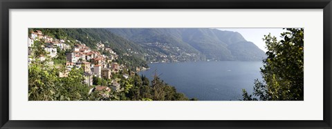 Framed View of Lake Como Print