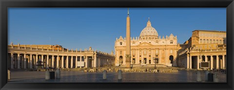 Framed St. Peter&#39;s Basilica, Rome Print