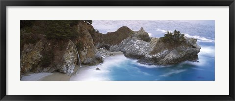 Framed Rocks on the beach, Julia Pfeiffer Burns State Park, Big Sur, California Print