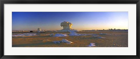 Framed White Desert, Farafra Oasis, Egypt Print