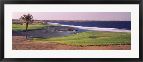 Framed Cascades Golf Course, Soma Bay, Hurghada, Egypt Print