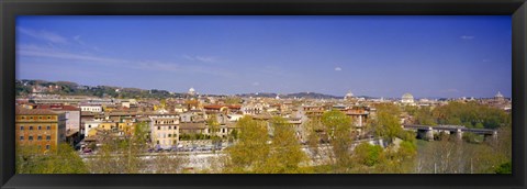 Framed Buildings in a city, Rome, Italy Print