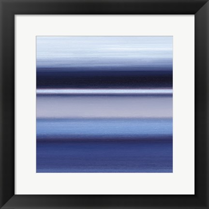 Framed Indigo I Print