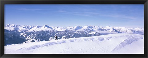 Framed Reith Im Alpbachtal, Tyrol, Austria Print