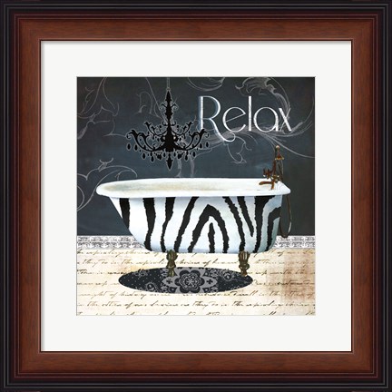 Framed Relax Print