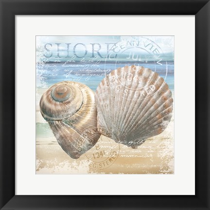 Framed Shore Print