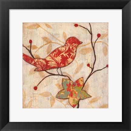 Framed Song Bird Revisited I Print