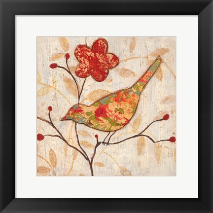 Framed Song Bird Revisited II Print