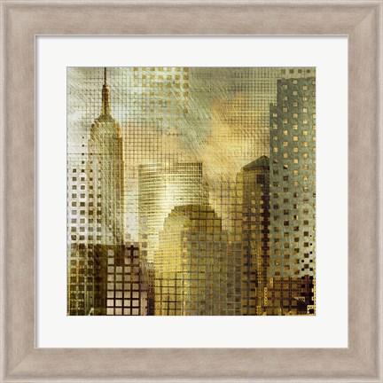 Framed Empire State Building Print