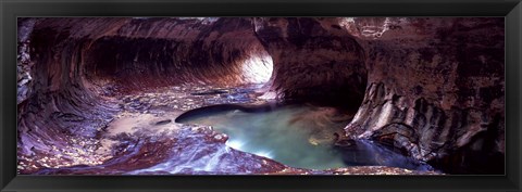 Framed Subway, Zion National Park, Utah Print