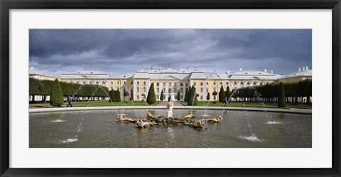 Framed Peterhof Grand Palace, St. Petersburg, Russia Print