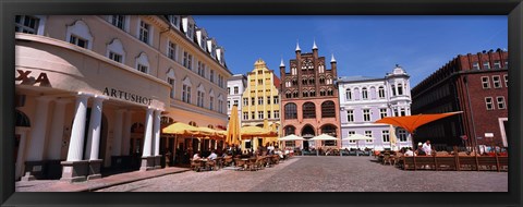 Framed Stralsund, Mecklenburg-Vorpommern, Germany Print