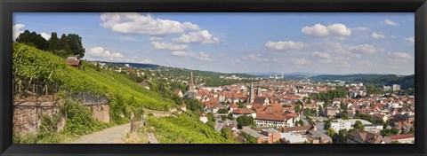 Framed Houses in a village, Stuttgart, Baden-Wurttemberg, Germany Print