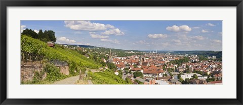 Framed Houses in a village, Stuttgart, Baden-Wurttemberg, Germany Print