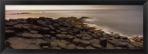 Framed Reef at the Giant&#39;s Causeway, County Antrim, Northern Ireland Print