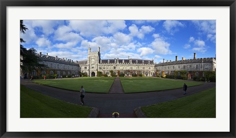 Framed Quadrangle in University College Cork, aka UCC,Cork City, Ireland Print