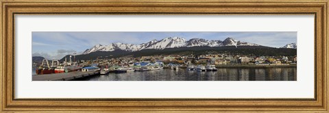 Framed Tierra Del Fuego, Patagonia, Argentina Print