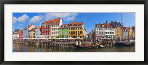 Framed Nyhavn, Copenhagen, Denmark Print