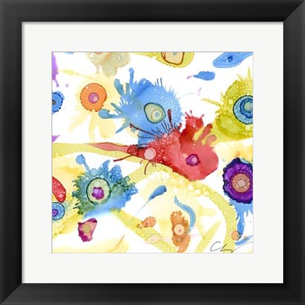 Framed Fluid Fantasy II Print