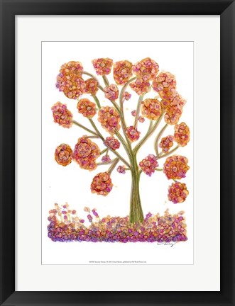 Framed Autumn Fantasy I Print