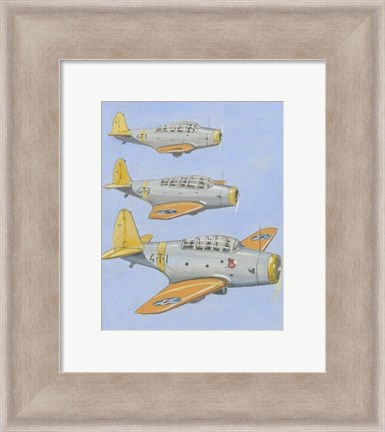 Framed Army Trainer III Print