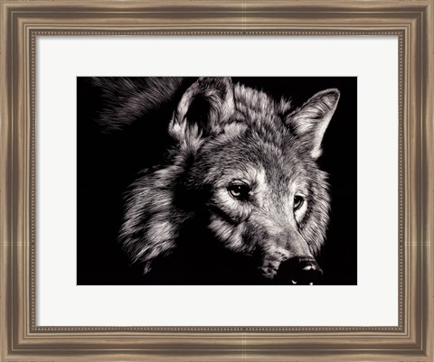 Framed Wild Eyes Print