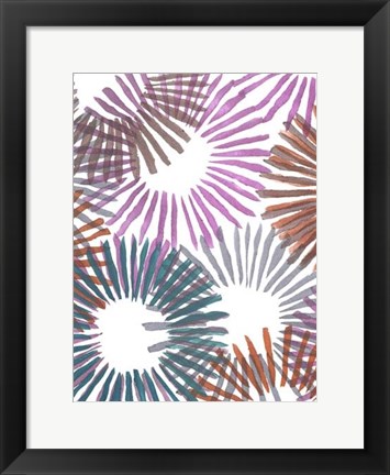 Framed Starburst I Print