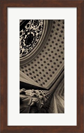 Framed Sepia Architecture II Print