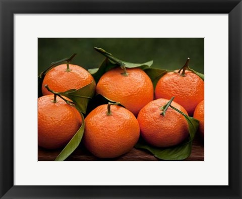 Framed Satsuma Tangerines I Print