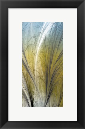 Framed Fountain Grass III Print