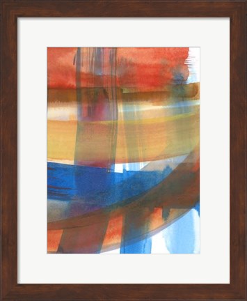 Framed Rainbow Reorganized II Print