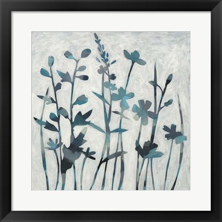 Framed Twilight Garden II Print