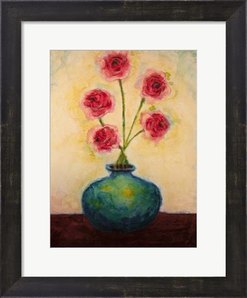 Framed Big Blue Vase Print