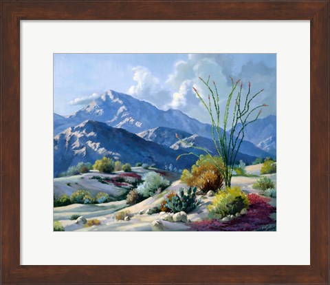 Framed Desert Serenade Print