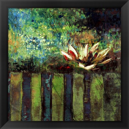 Framed Impressionist Lily I Print