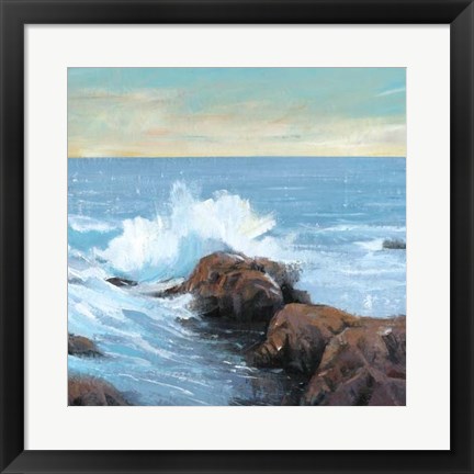 Framed Rip Tide I Print