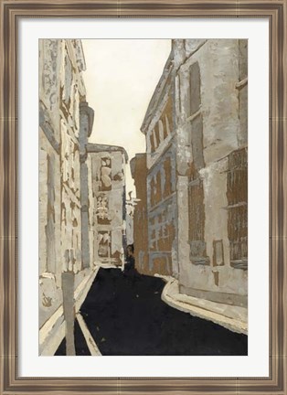 Framed Non-Embellished Streets of Paris I Print