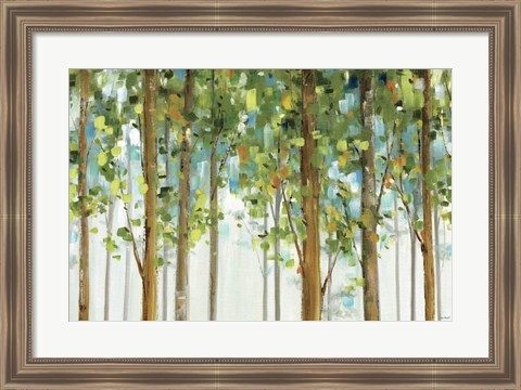 Framed Forest Study I Crop Print