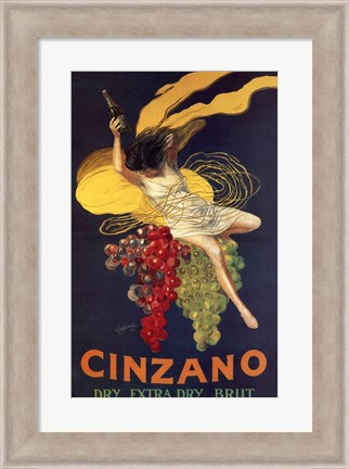 Framed Cinzano Print