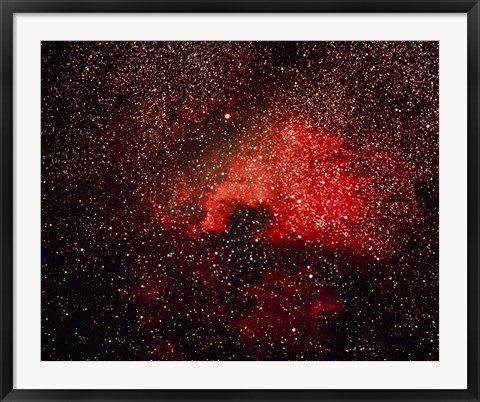 Framed Galaxy in Space Print